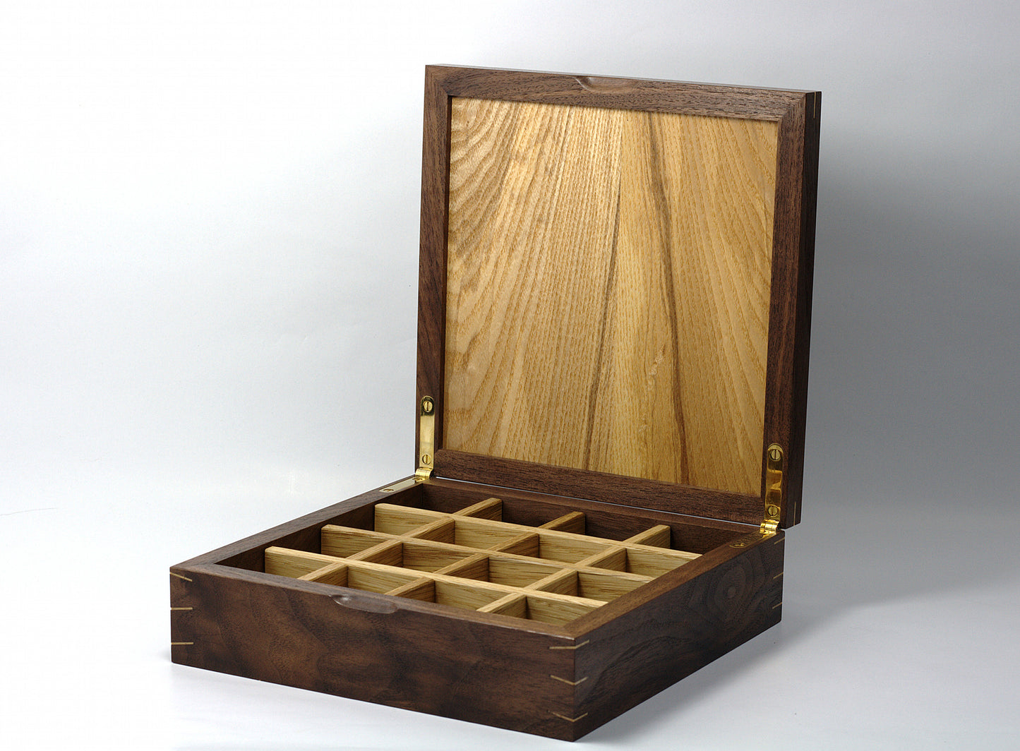 'Asa No Ha' Walnut Jewellery box - SOLD