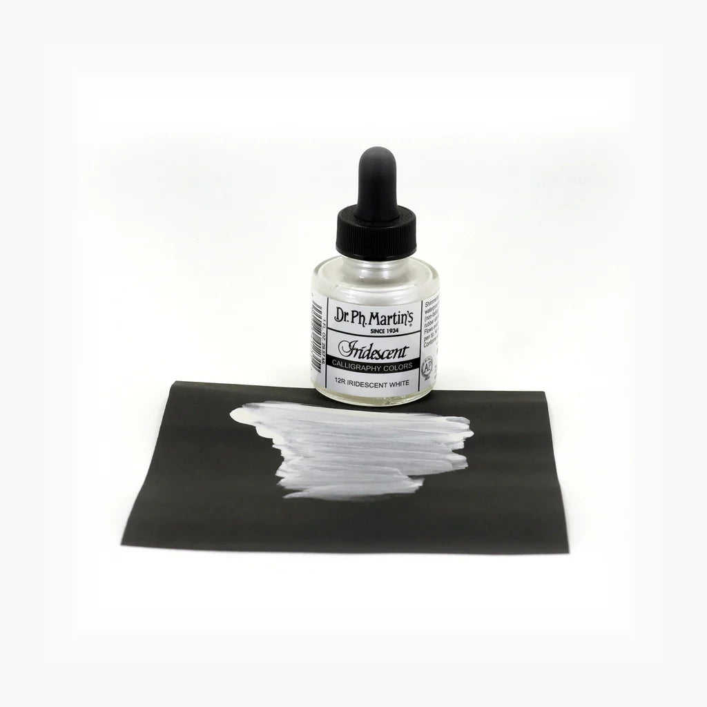 Dr. Ph. Martin's Iridescent Calligraphy Colours - White (30ml)