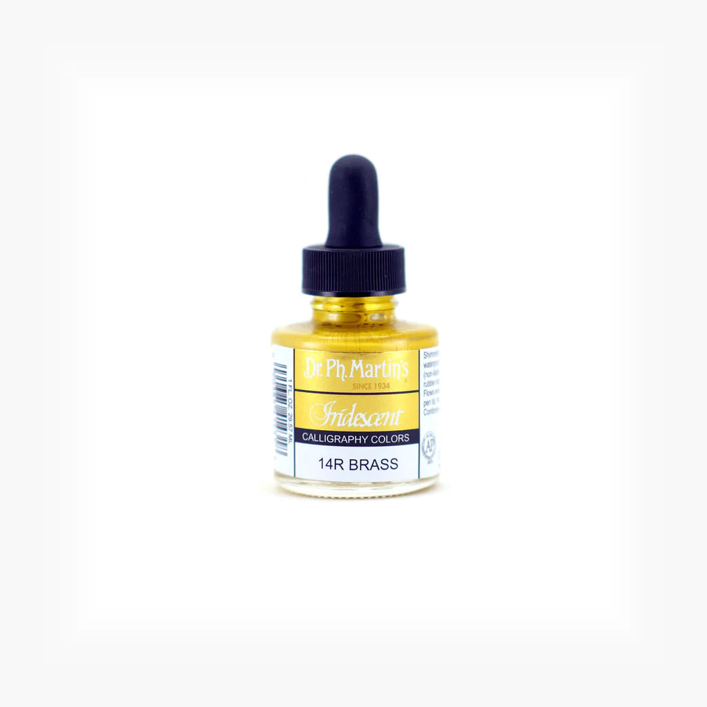 Dr. Ph. Martin's Iridescent Calligraphy Colours - Brass (30ml)