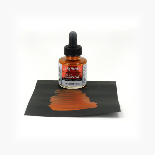 Dr. Ph. Martin's Iridescent Calligraphy Colours - Copper (30ml)