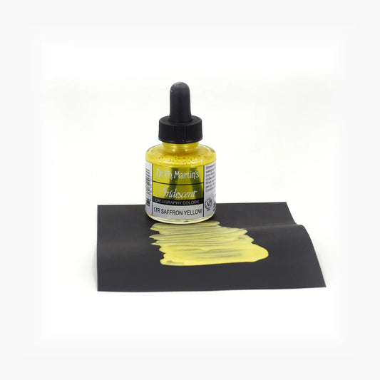 Dr. Ph. Martin's Iridescent Calligraphy Colours - Saffron Yellow (30ml)