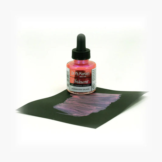 Dr. Ph. Martin's Iridescent Calligraphy Colours - Salmon (30ml)