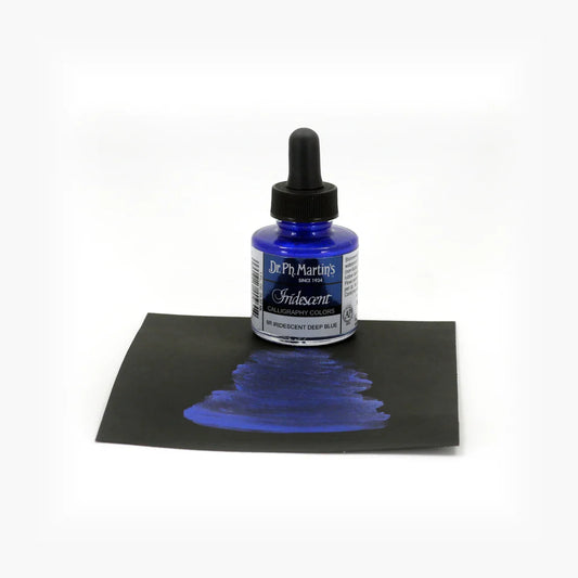 Dr. Ph. Martin's Iridescent Calligraphy Colours - Deep Blue (30ml)