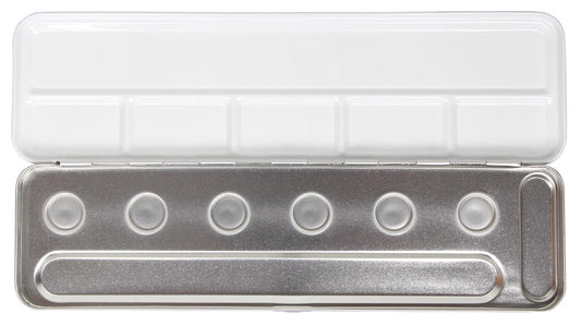 Finetec metal palette for 6 colours