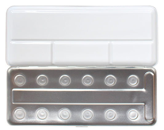 Finetec metal palette for 12 colours
