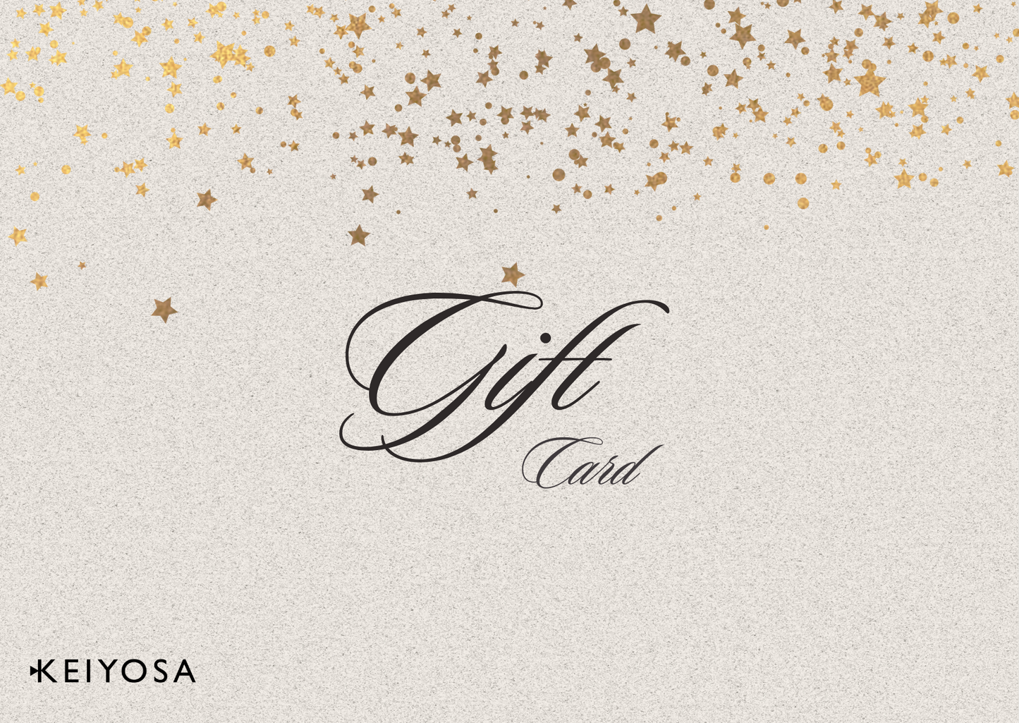 Keiyosa gift card