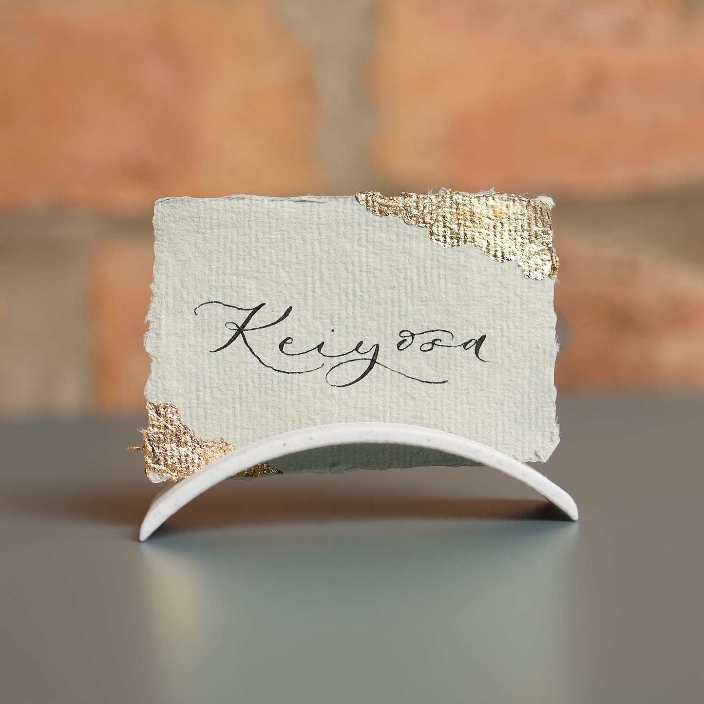 Hue - Arch place card and card holder