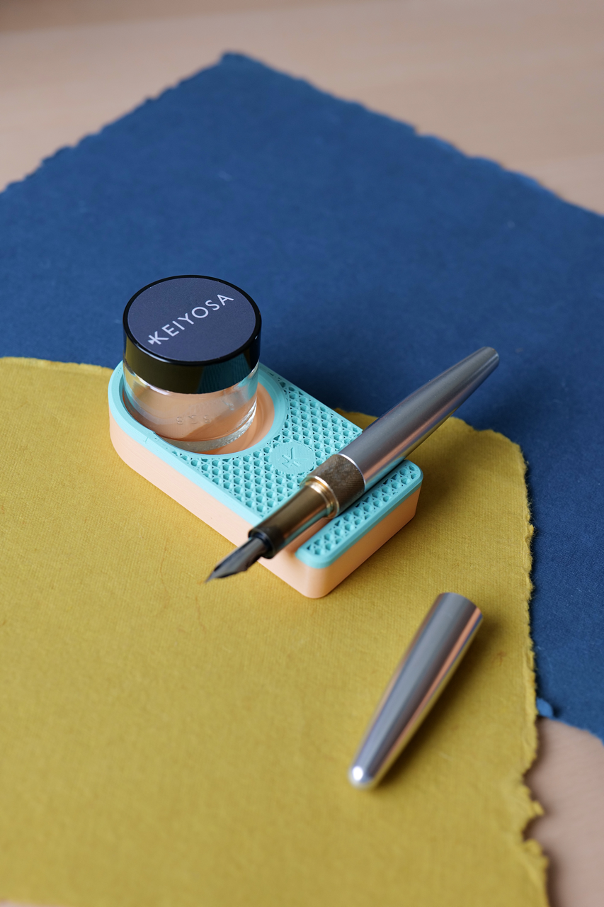 Limited edition Tilt - Hue Angled Calligraphy Ink Pot Holder