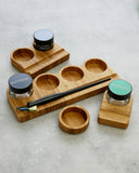 Calligraphy ink pot holder - Bamboo