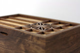 'Asa No Ha' Walnut Keepsake box Large -SOLD