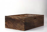 'Asa No Ha' Walnut Keepsake box Large -SOLD