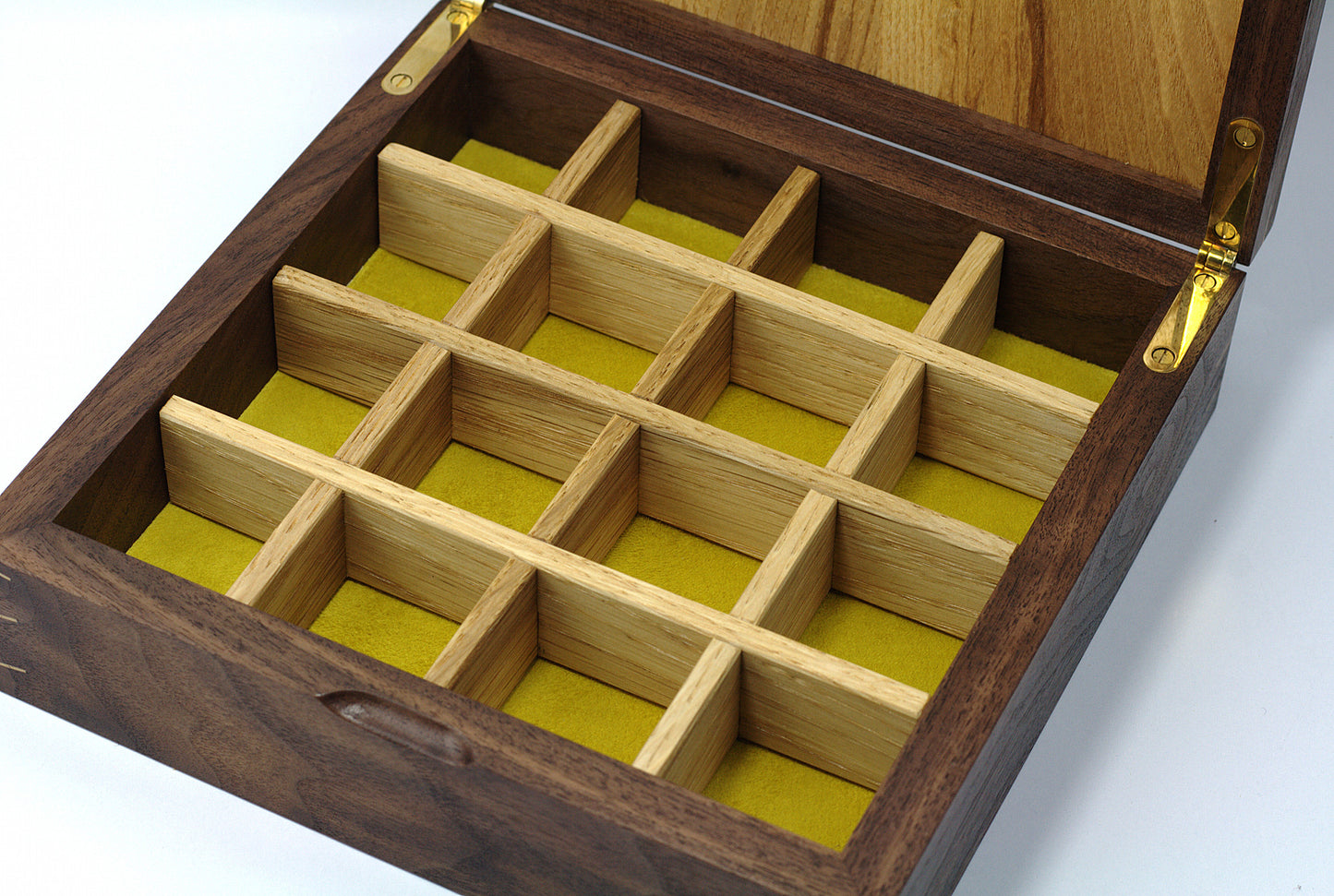 'Asa No Ha' Walnut Jewellery box - SOLD