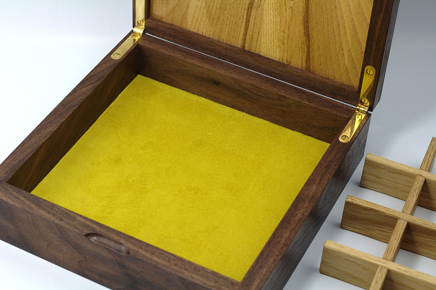 'Asa No Ha' Walnut Jewellery box - SOLD