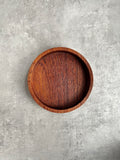 Wooden Oak Round Tray
