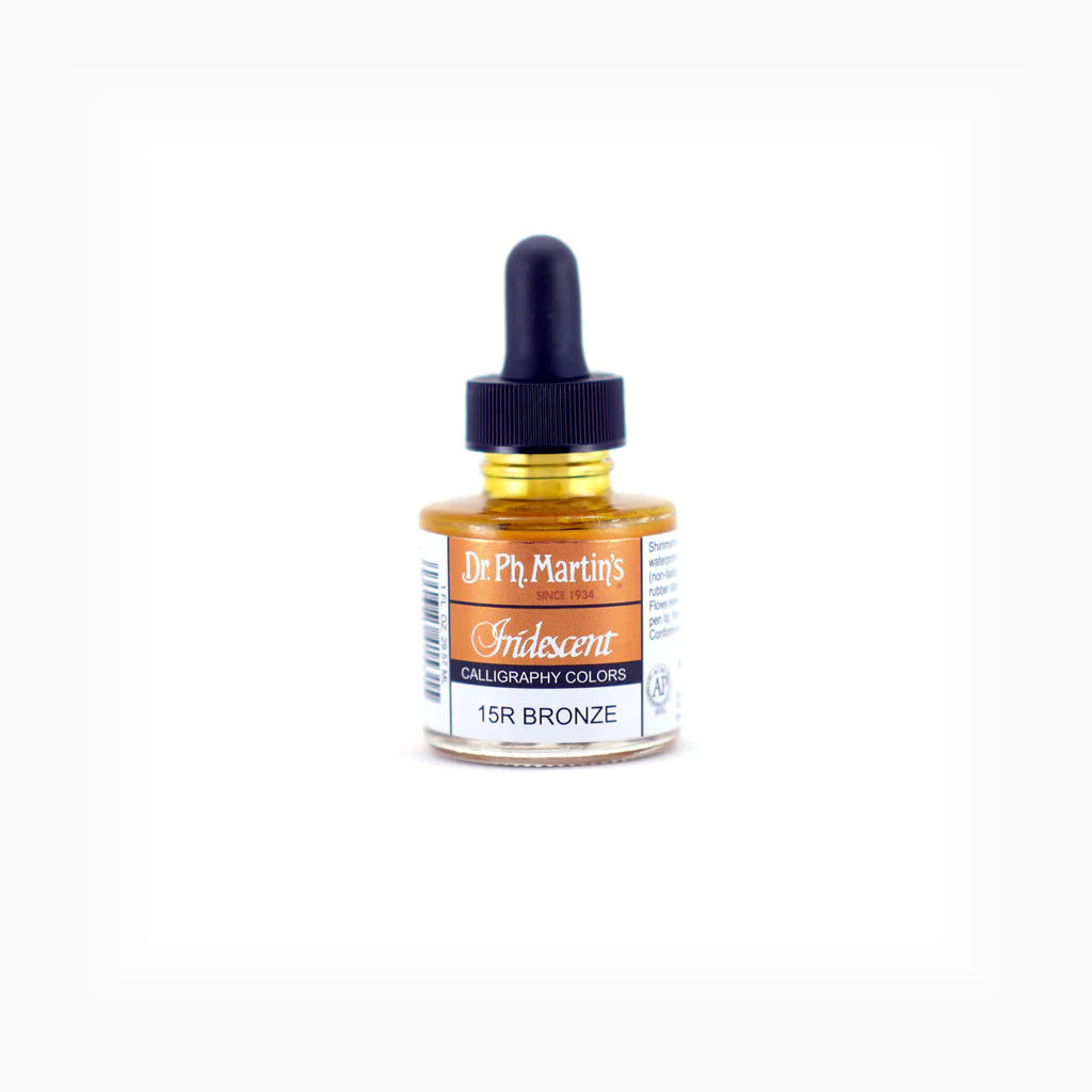 Dr. Ph. Martin's Iridescent Calligraphy Colours - Bronze (30ml)