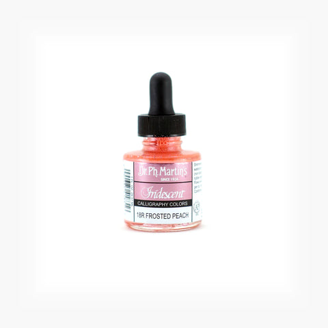 Dr. Ph. Martin's Iridescent Calligraphy Colours - Frosted Peach (30ml)