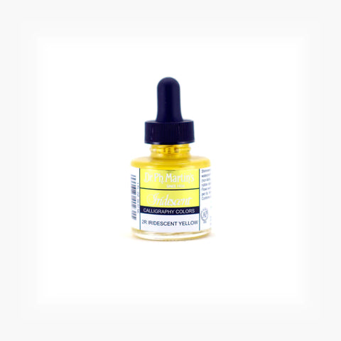 Dr. Ph. Martin's Iridescent Calligraphy Colours - Yellow (30ml)