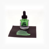 Dr. Ph. Martin's Iridescent Calligraphy Colours - Green (30ml)