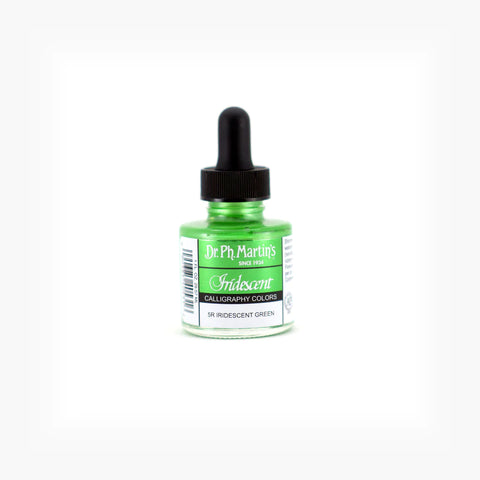 Dr. Ph. Martin's Iridescent Calligraphy Colours - Green (30ml)