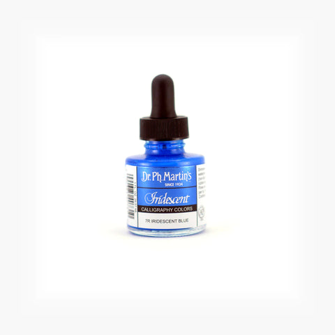 Dr. Ph. Martin's Iridescent Calligraphy Colours - Blue (30ml)