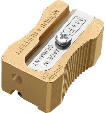 M+R Brass Lead Sharpener – Keiyosa