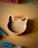 Cat and dog desk tidy